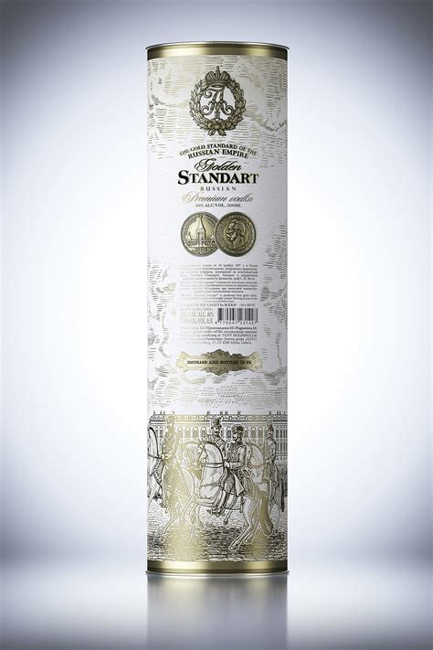 Vodka "Golden Standart" on Behance