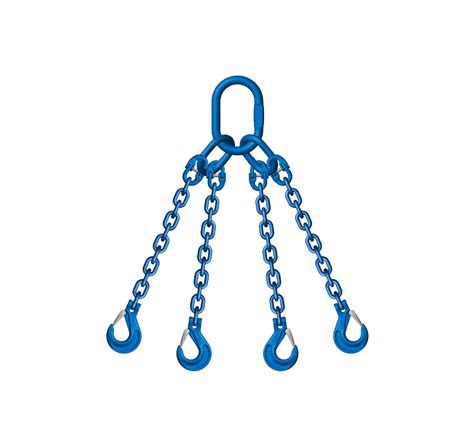 Cobra Plus Grade 10 10mm 4 Leg Chain Slings 84 Tonne Lifting