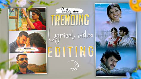 Instagram Trending Lyrical Video Editing In Alightmotion Insta