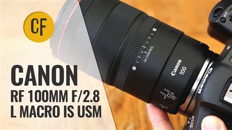 Canon RF 100mm F2 8 L Macro IS USM Desde 1 285 11 Compara Precios