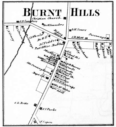 Burnt Hills - Saratoga Co. Atlas