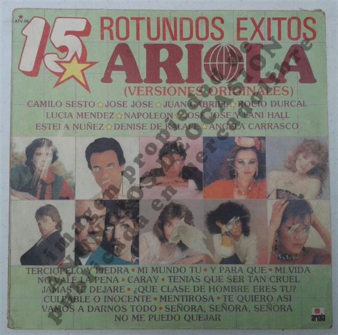 15 Rotundos Éxitos Ariola 1984 Varios Artistas Disco Lp 70 00