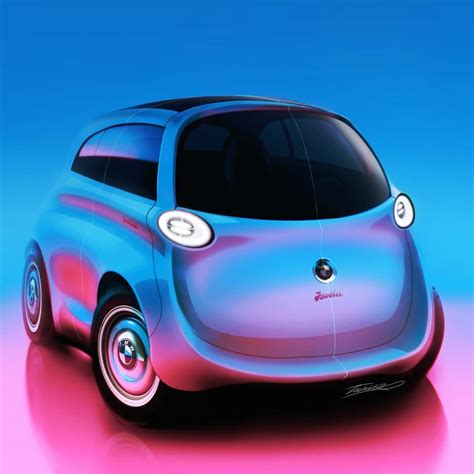 Modern Bmw Isetta Looks Like An Electric Bubble Keeps Front Door