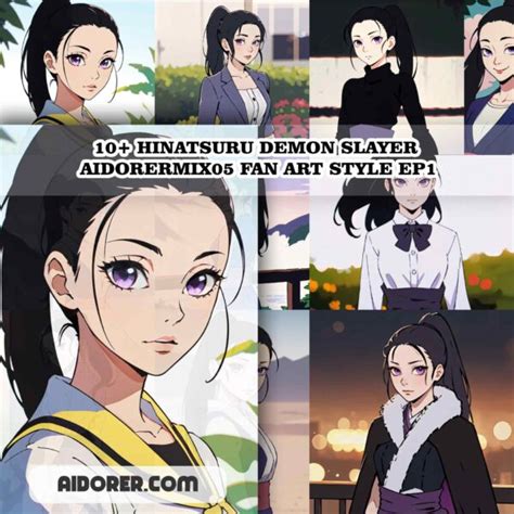 10 HINATSURU DEMON SLAYER AIDORERMIX05 FAN ART STYLE EP1 Aidorer