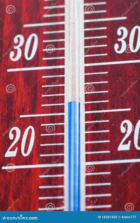 Mercury Thermometer Stock Photo Image Of Closeup Cold 18207420