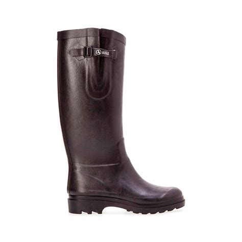 Aiglentine Women S Rubber Boots Noir Aiglewomen Aigle