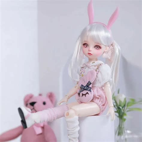 BJD DOLL 1 6 SD Ball Jointed Resin Female Full Set Clothes Shoes Wig