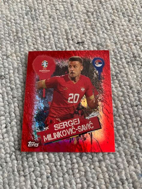 Topps Euro Em Sticker Milinkovic Savic Srb Kaufen Auf Ricardo