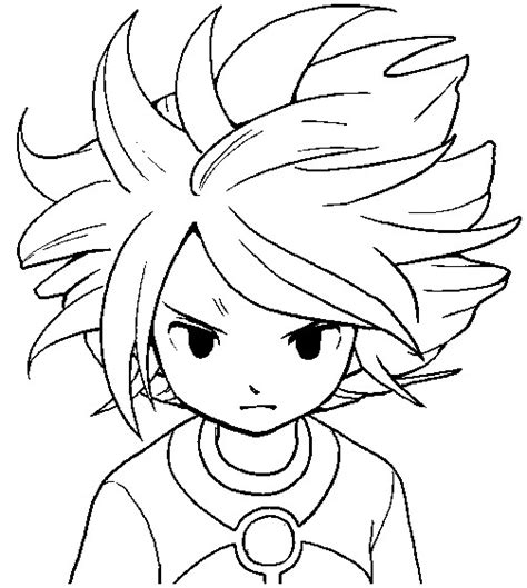 Coloriage Dessiner Imprimer Inazuma Eleven Go