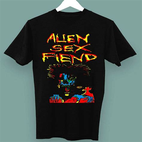 Alien Sex Fiend Tshirt Etsy