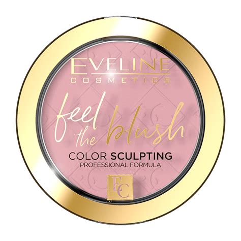 Румяна для лица `EVELINE` FEEL THE BLUSH тон 04 the rose купить в ...