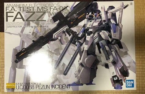 【未組立】mg 機動戦士ガンダムセンチネル Fazz Verka 1100スケール｜代購幫