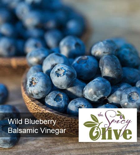 Wild Blueberry Balsamic Vinegar The Spicy Olive