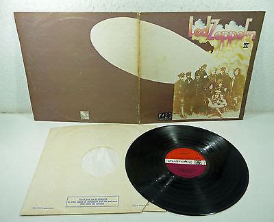 LED ZEPPELIN II LIVIN LOVIN WRECK PLUM RED A2 B2 1ST PRESS UK LP 1969