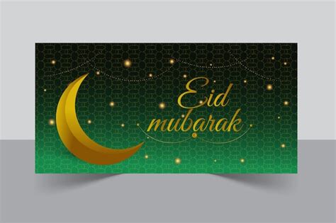 Eid Al Adha Mubarak Islamisches Festival Social Media Banner Vorlage