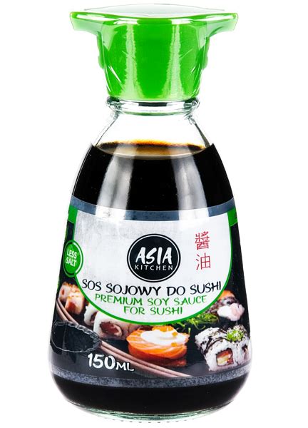 Sos Sojowy Do Sushi Premium Less Salt Dyspenser Ml Asia Kitchen