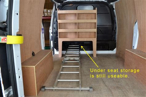 Ford Transit Custom 2013 To 2023 Plywood Bulkhead Van Racking Shelving Unit Wr57 Wr57