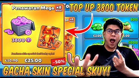 Live Top Up Dan Gacha Token Buat Skin Special Skuy Ramaikan