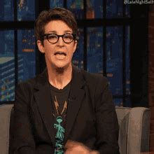 Rachel Maddow GIF - Rachel Maddow Blinking Glasses - Discover & Share GIFs