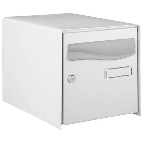 Boîte aux lettres individuelle gris clair Double face Prembox