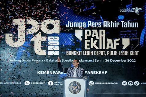 Menparekraf Paparkan Capaian Program Kerja Sepanjang Tahun