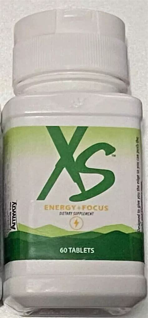 Amway Nutrilite Xs Rhodiola Extra Energy Focus 60 Tablets Exp08