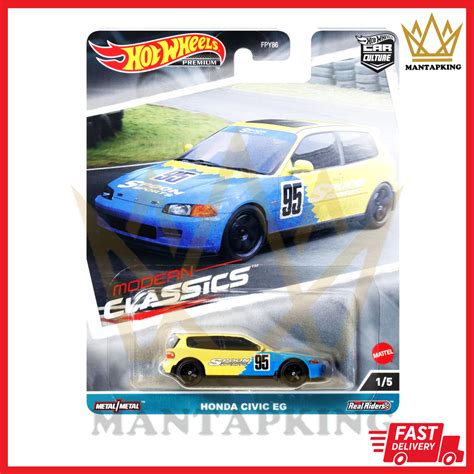 Hot Wheels Premium Car Culture Modern Classics Spoon Honda Civic EG JDM Lazada