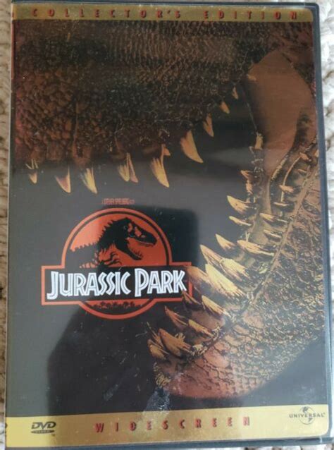 Jurassic Park Dvd 2000 Widescreen Collectors Edition For Sale Online Ebay