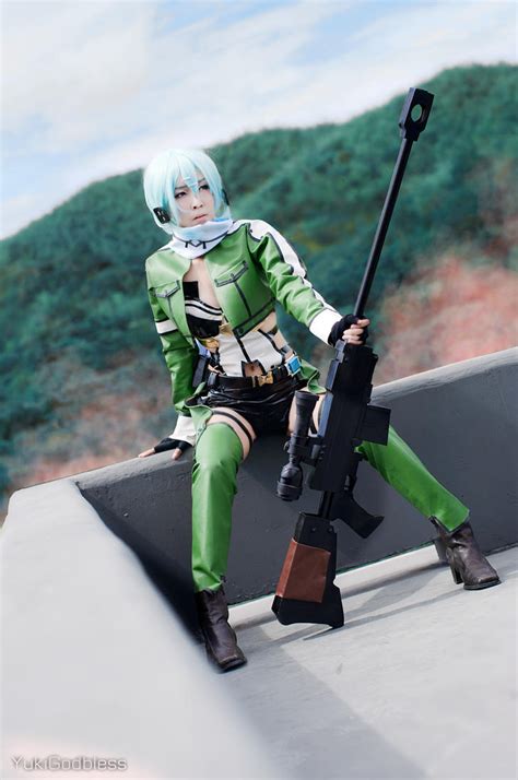 Sword Art Online Ii Sinon Cosplay By Yukigodbless On Deviantart