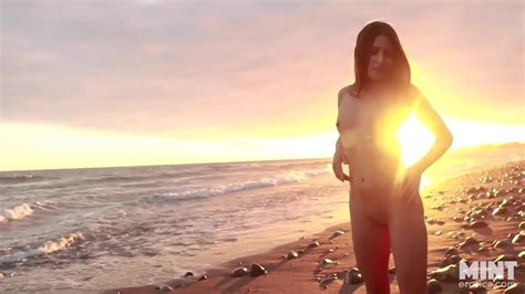 Public Beach Strip And Buttplug Tease Amateur Porn Feat Talia Mint By Mint Erotica Xhamster