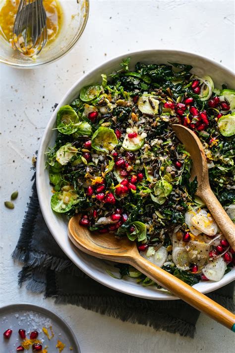 Crunchy Wild Rice Salad With Orange Maple Vinaigrette