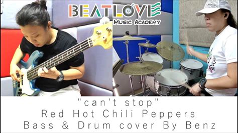 Can T Stop Red Hot Chili Peppers Bass Drum Cover YouTube