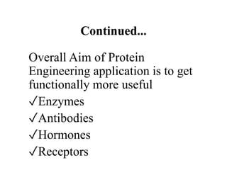 Protein engineering | PPT