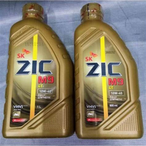 1 pc. SK ZIC X9 5W-40 Fully Synthetic Motor Oil 1L ( 1 Liter ) For Gas ...