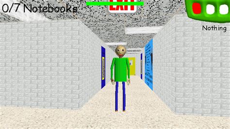 Baldis Basics With Remastered Textures Release Announcements