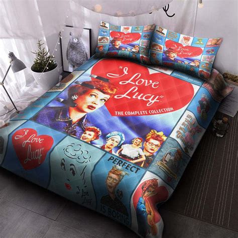 I Love Lucy Quilt Set - printlen