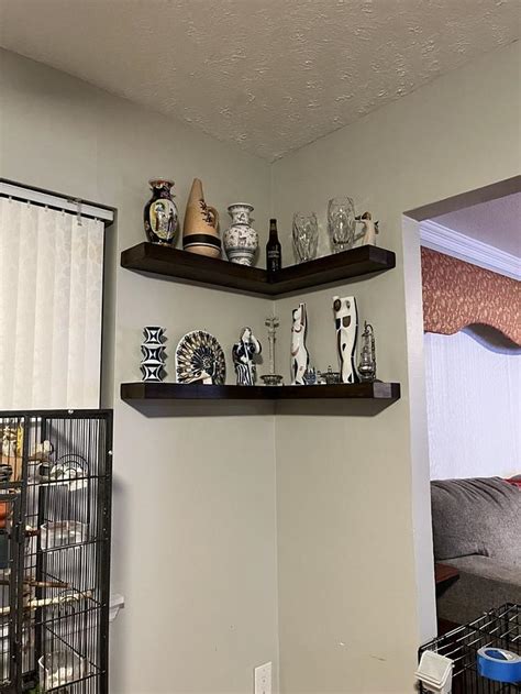 Corner floating shelfs. - Woodworking Project by Angelo - Craftisian