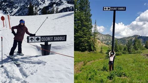 Before And After Photos Put Alta's Record-Breaking Snow Year In Perspective