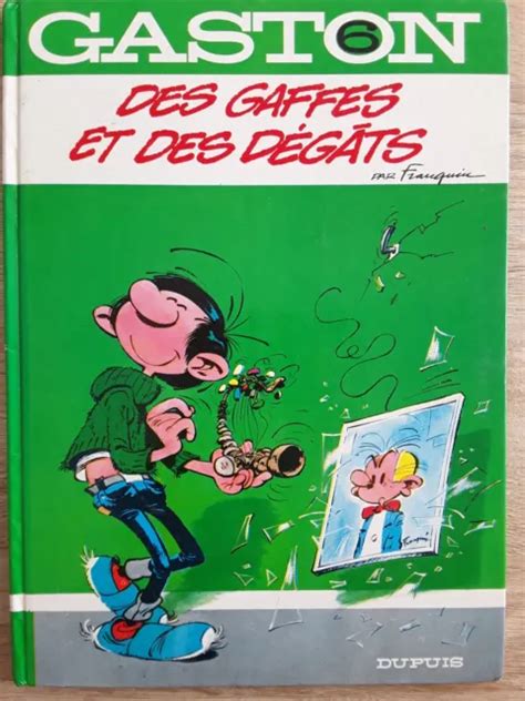 BD GASTON LAGAFFE N6 DES GAFFES Et Des Degats Franquin 1983 Dupuis EUR