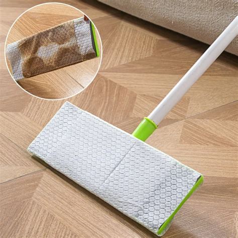 Disposable Wood Floor Cleaning Wipes Non Woven Dry Mop Wipes Floor