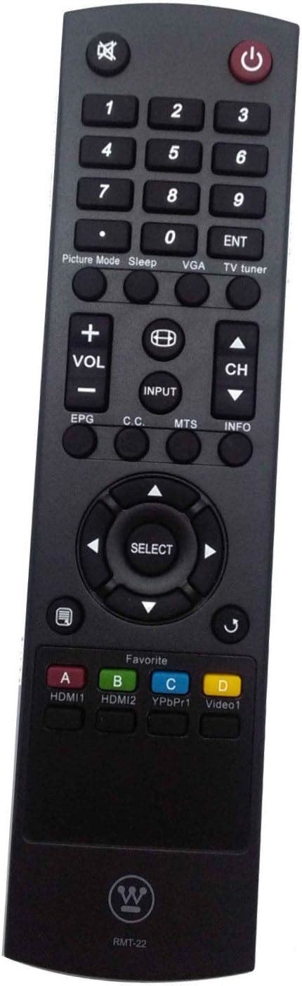 Amazon New Westinghouse Rmt Rmt Remote For Westinghouse Tv