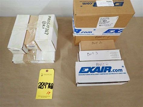 Lot Of Exair Service Kit Rebuild Kits For Pneumantic Valves