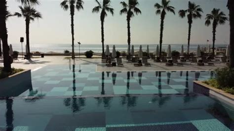 A Drone View Of A Girl Lying In A Bikini Stock Video Pond