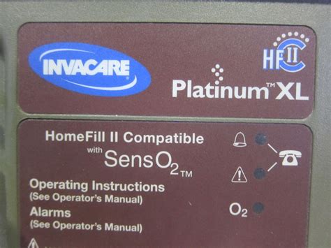 Platinum Xl Hf11 Oxygen Concentrator Auction