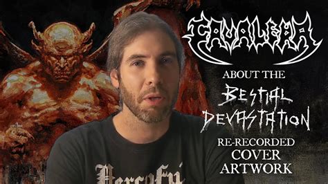 CAVALERA About The Bestial Devastation Re Recorded Cover Artwork