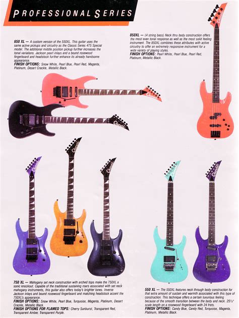 Charvel 750xl Specifications