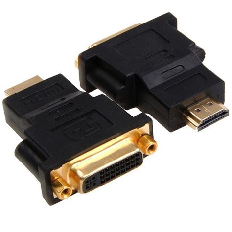 Adaptador Conversor Dvi I Dl F Mea X Hdmi Macho Techbrasil