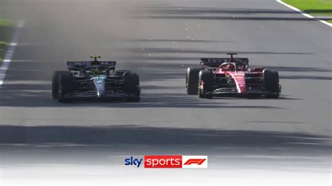 Lewis Hamilton Moves Into Second With Very Brave Overtake Of Charles