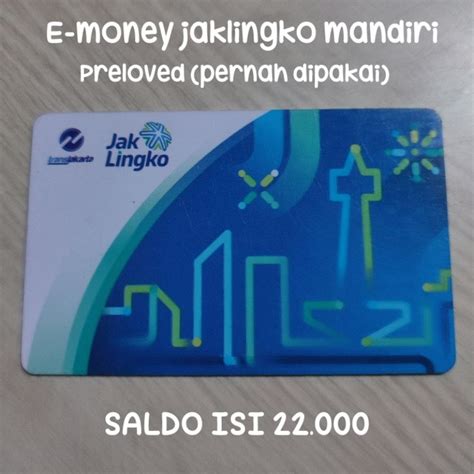 Jual Kartu Jaklingko Jak Lingko Mandiri E Money Emoney Shopee Indonesia