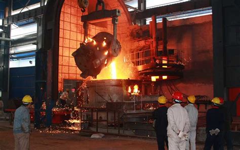 Horno de arco eléctrico para la fundición de chatarra de acero EAF